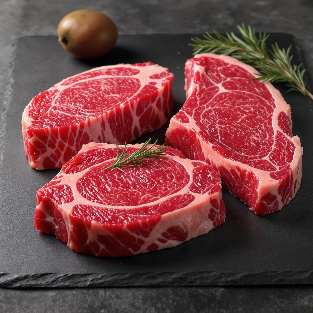 Premium beef cuts including ribeye, brisket and whole cuts at Meat On West Hadfield